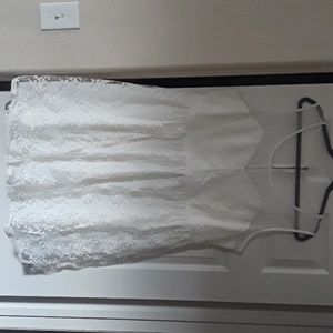 Torrid white dressy dress size 18